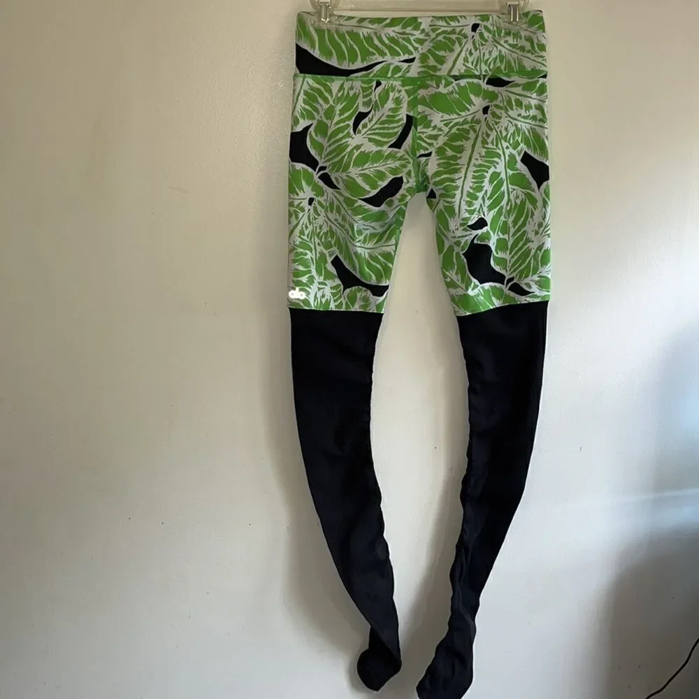 EUC ALO GODDESS PALM SPRINGS GODDESS LEGGINGS SIZE SMALL